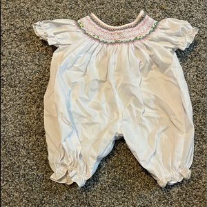 Newborn Smocked Romper